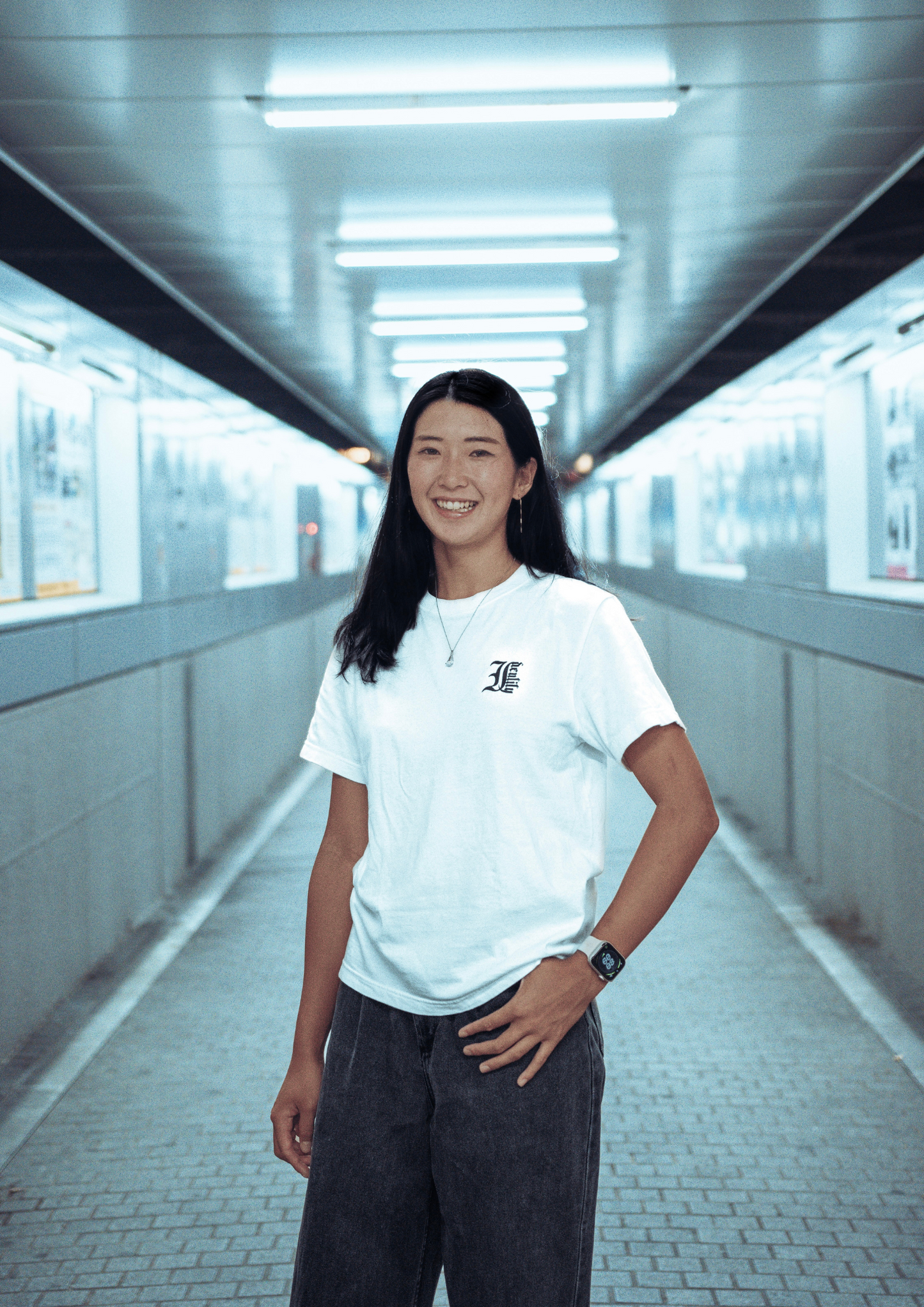 Calligraphy Logo Tee (White)